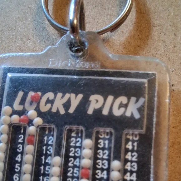 Colorful Keychain Set with Retro Design - Picture 7 of 7